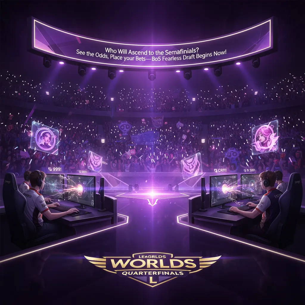 LoL Worlds 2025 Quarterfinals: Odds, Picks, and Props You Should Watch This Week