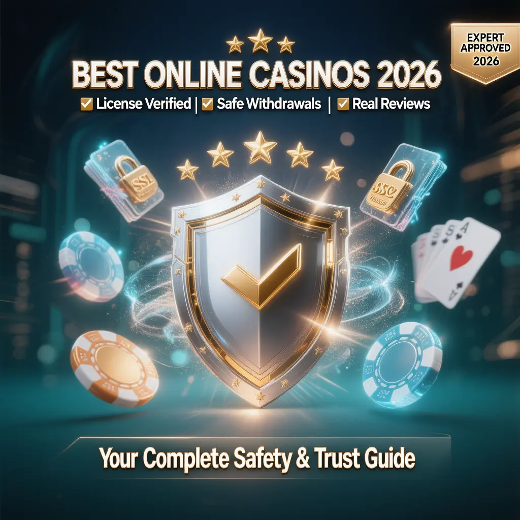Top 5 Safe Online Casinos 2026 License Verified + Reviews